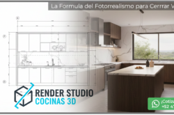Render Studio Cocinas 3D
